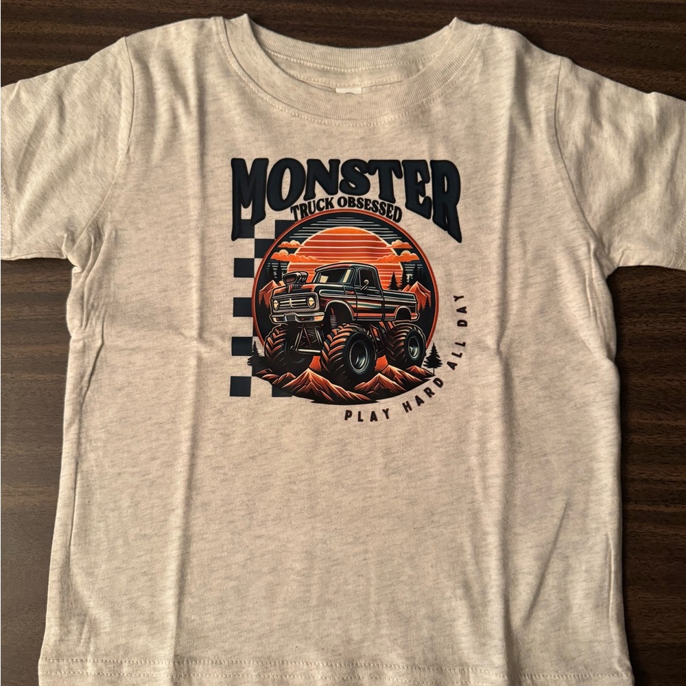 3T Boys Monster Truck Tee